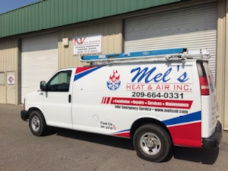 Van Wrap for Mel's Heat & Air Inc.